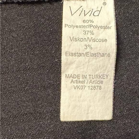 🛍️SALE🛍️ Vivid Charcoal / Dark Gray Dress Pants - Picture 6 of 7